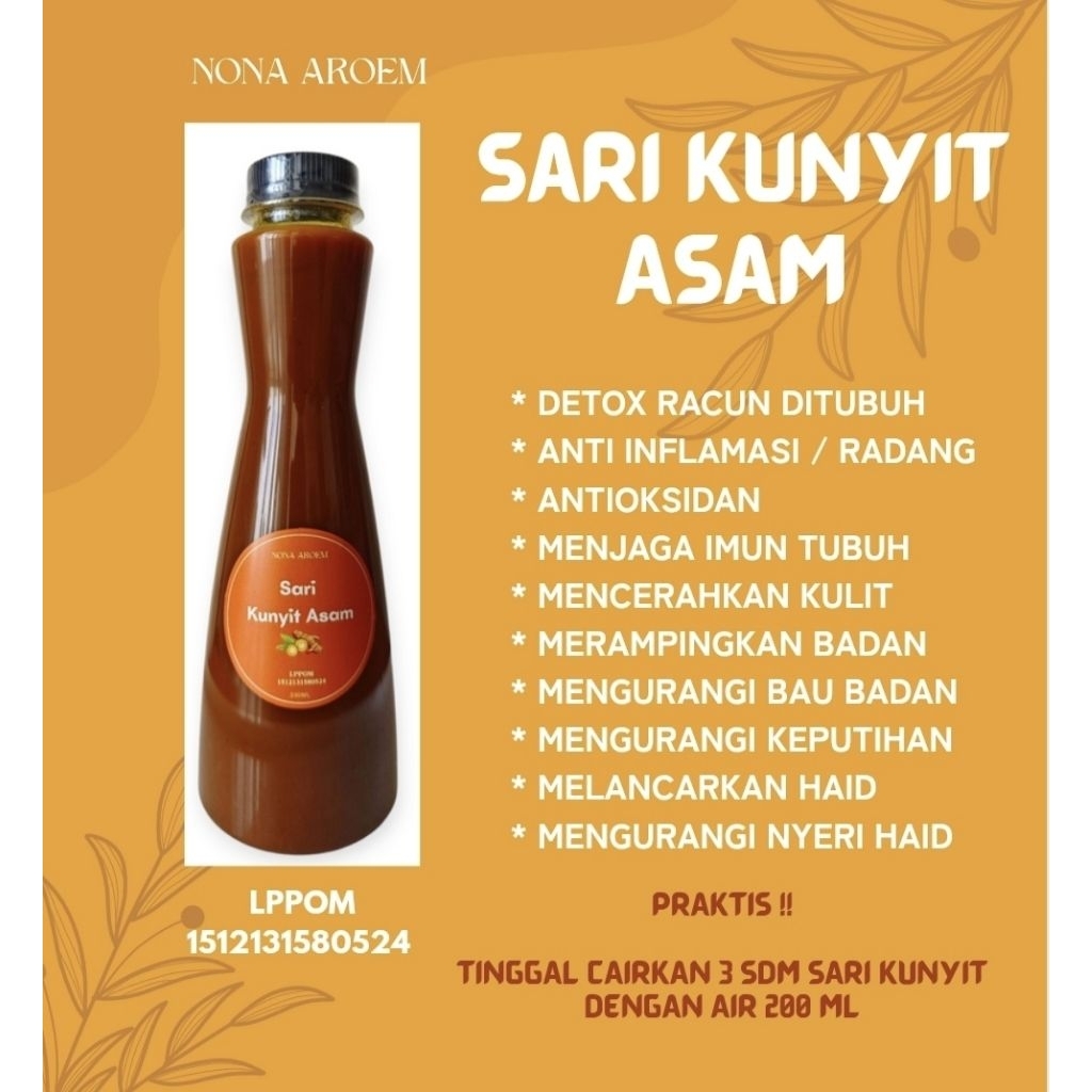 

Sari kunyit asam