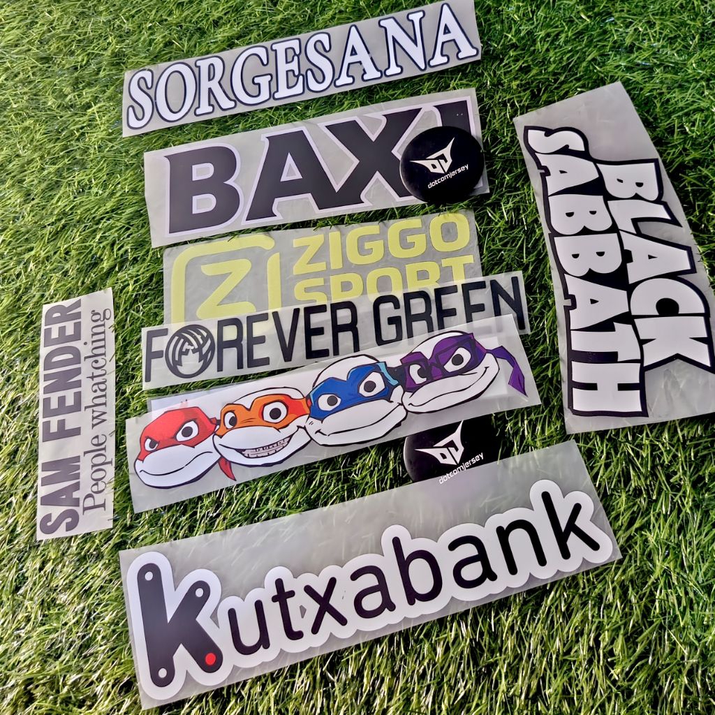 sablon sponsor jersey custom