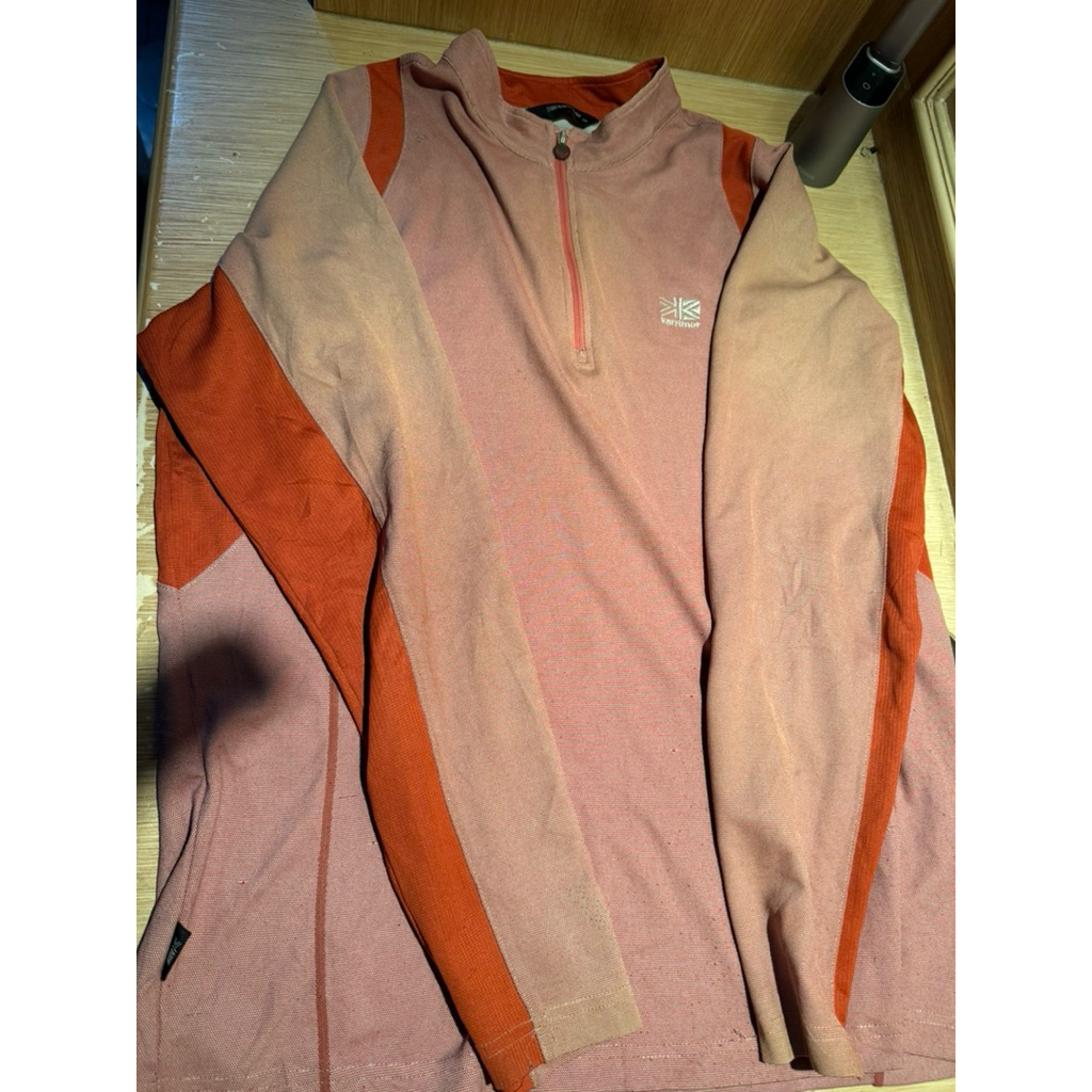 Kaos Karrimor Outdoor Red Kaos Gunung Outdoor Hiking Trekking Kaos Bersepeda Olahraga Original 100% 