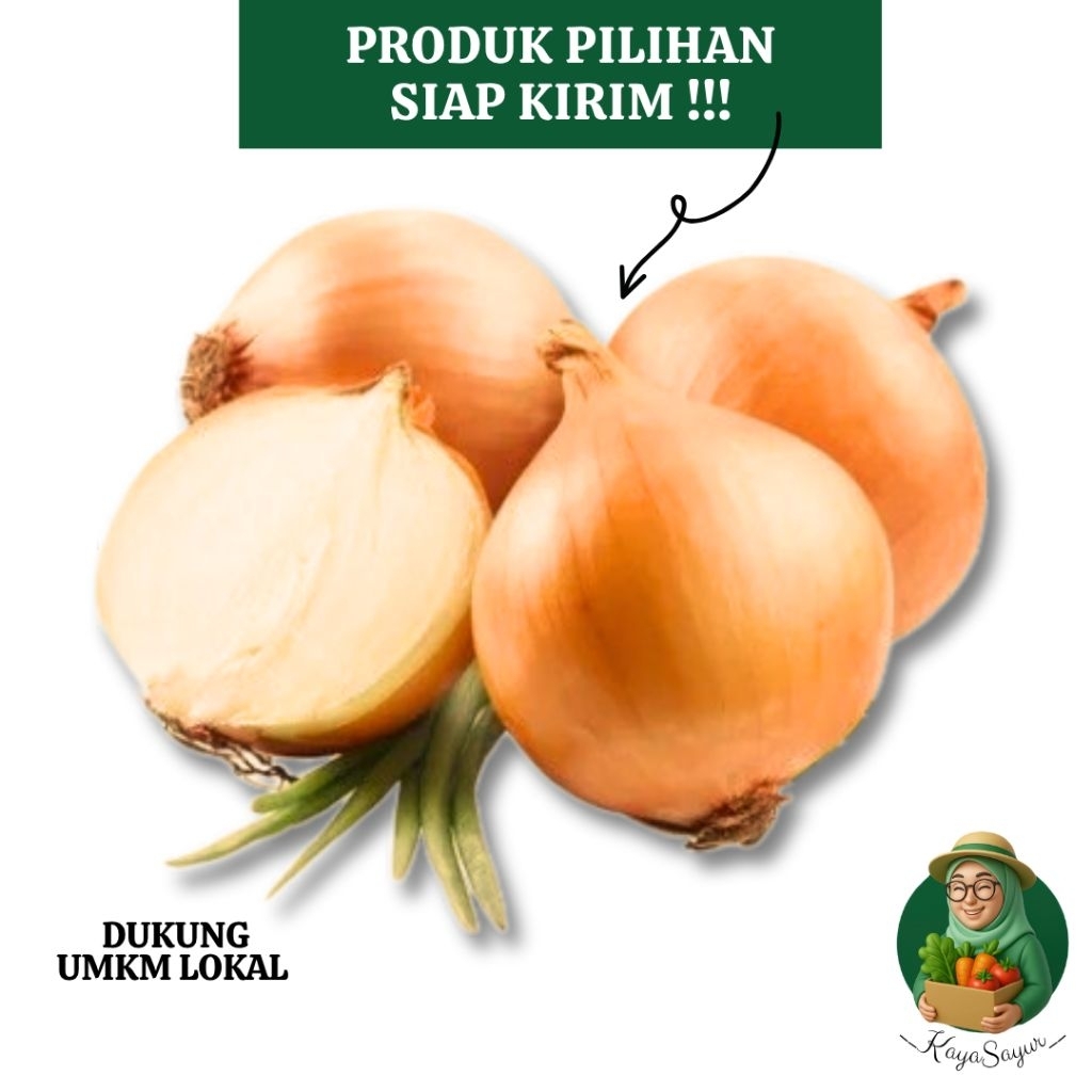 

Bawang bombay fresh 1/4kg