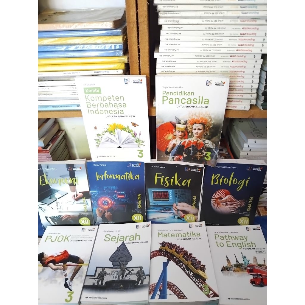 BUKU PAKET SMA KELAS XII KURIKULUM MERDEKA ORI BEKAS