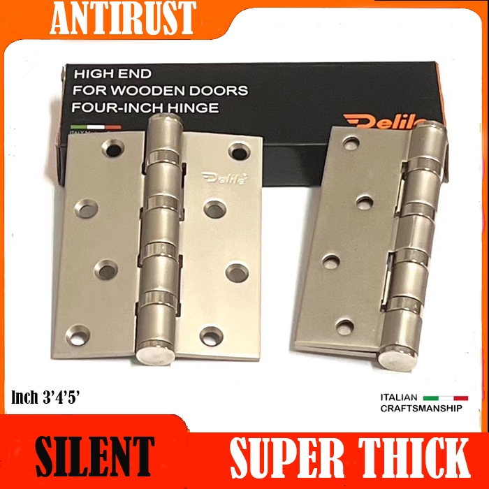 DS Engsel Pintu 4"/Engsel IDS /Engsel Tebal /Engsel Jendela 4 Inch/Engsel Pintu Kayu/Engsel Lemari