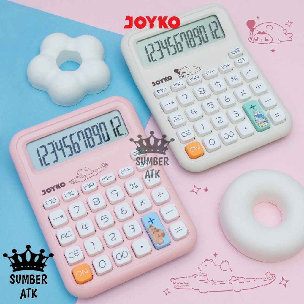 

Kalkulator/Calculator JOYKO CC-72CO Warna Random/Pastel