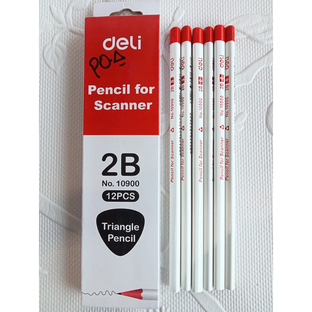 

Pensil Deli 2B Triangle No. 10900 (isi 12 pcs)– Nyaman untuk Menulis & Menggambar | Pensil Segitiga Anak Sekolah Anti Pegal
