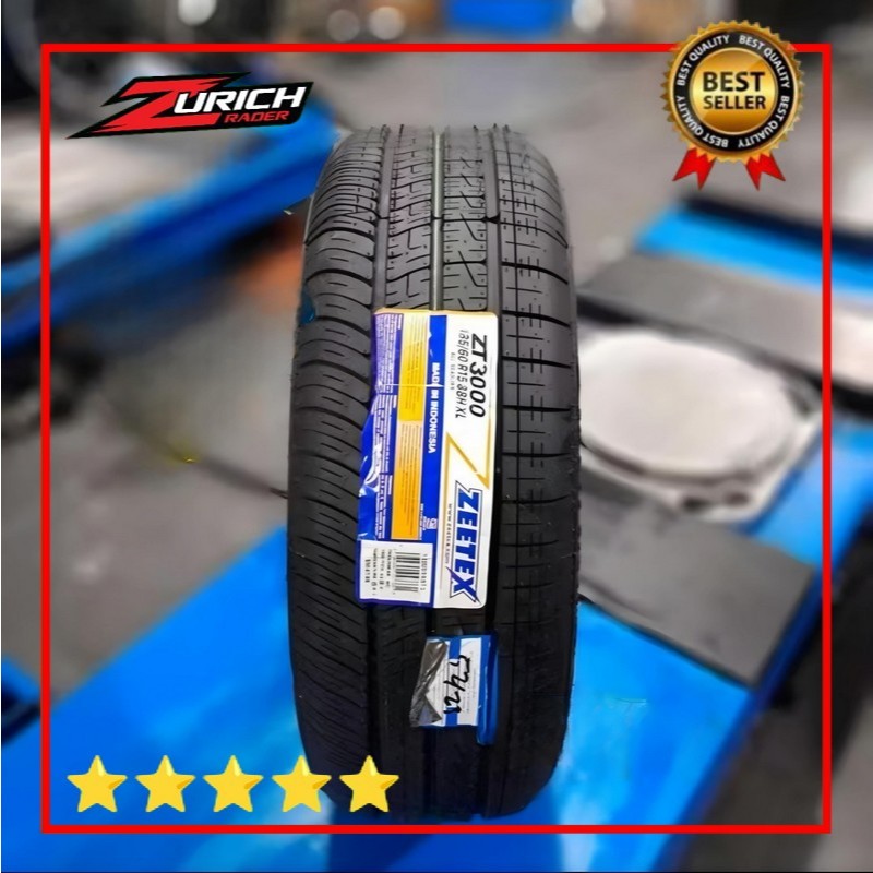 Ban Mobil 185 60 R15 Merek Zeetex Zt3000 Ukuran 185/60 R15 Tubles