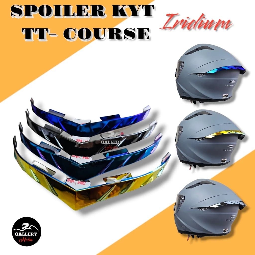SPOILER MERK NORISK HELM KYT TT COURSE ORIGINAL