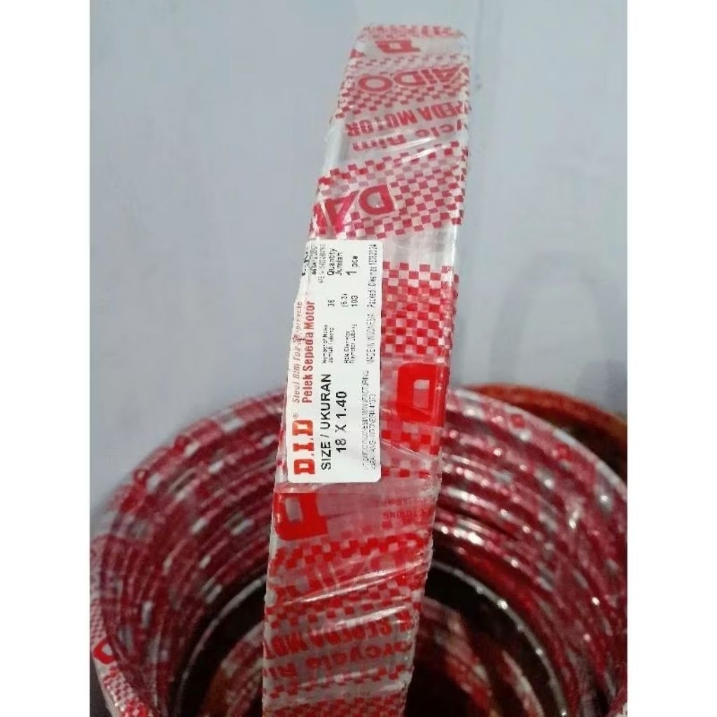 Velg DID Daido Besi Ring 18 Lebar 140 160 185 Chrome Asli Original DID