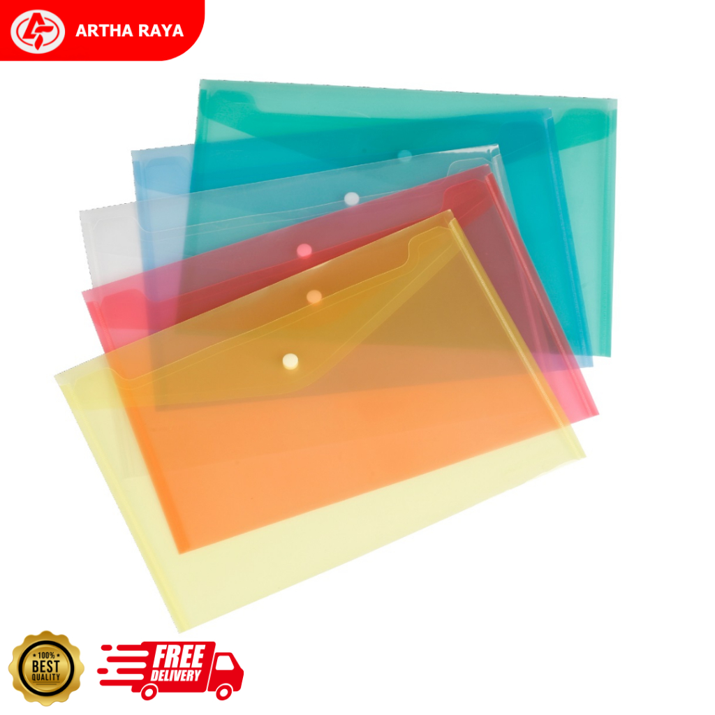 

MAP KANCING PLASTIK FOLIO [ 1 PACK ISI 12 PCS ]