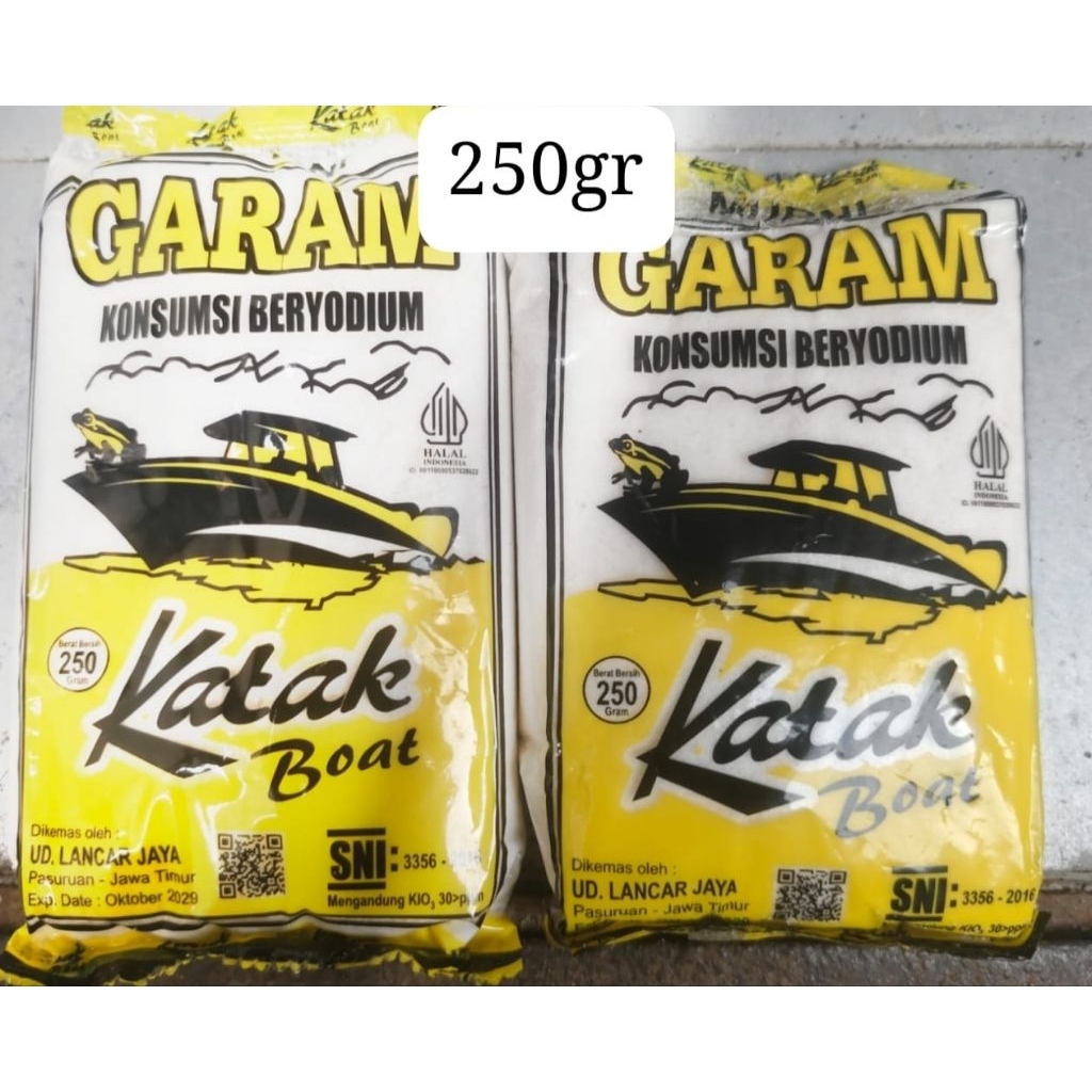 

Garam Cap Katak boat berat 250gr