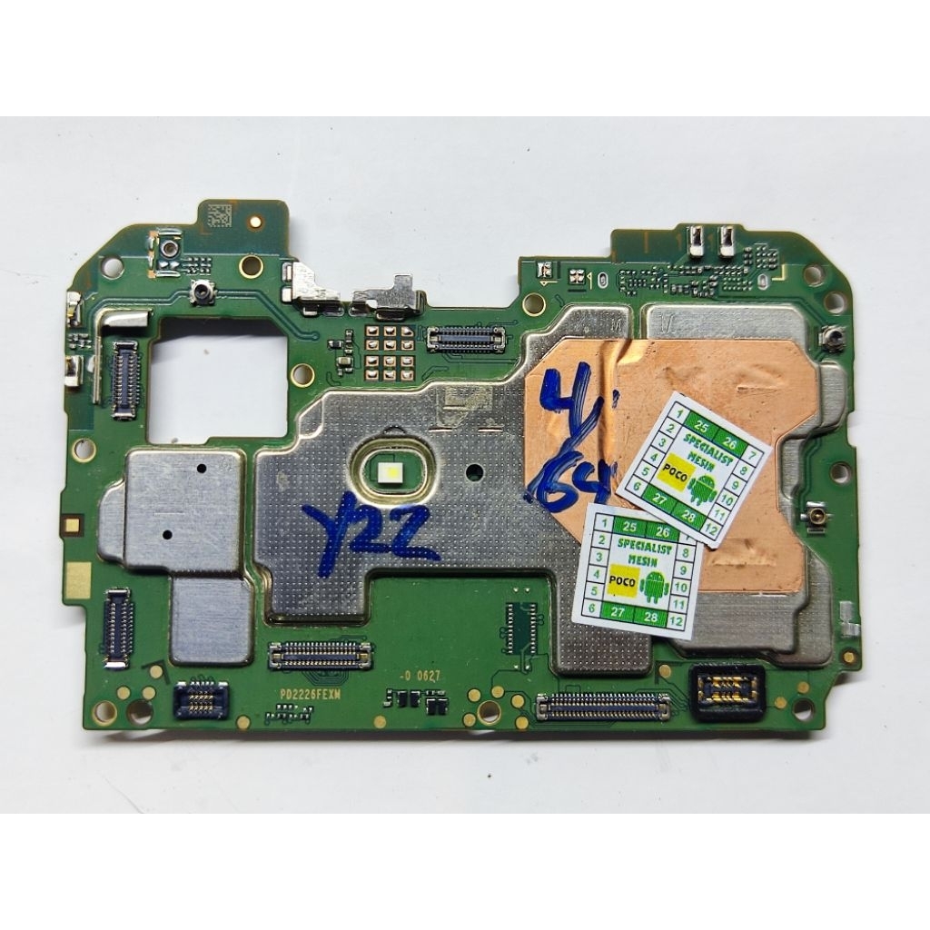 Mesin Vivo Y22 4/128GB Normal tested Bergaransi