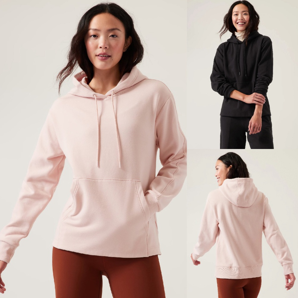 KODE D94N Sweatshirt Hoodie Athleta Wanita  Polos 3 Warna