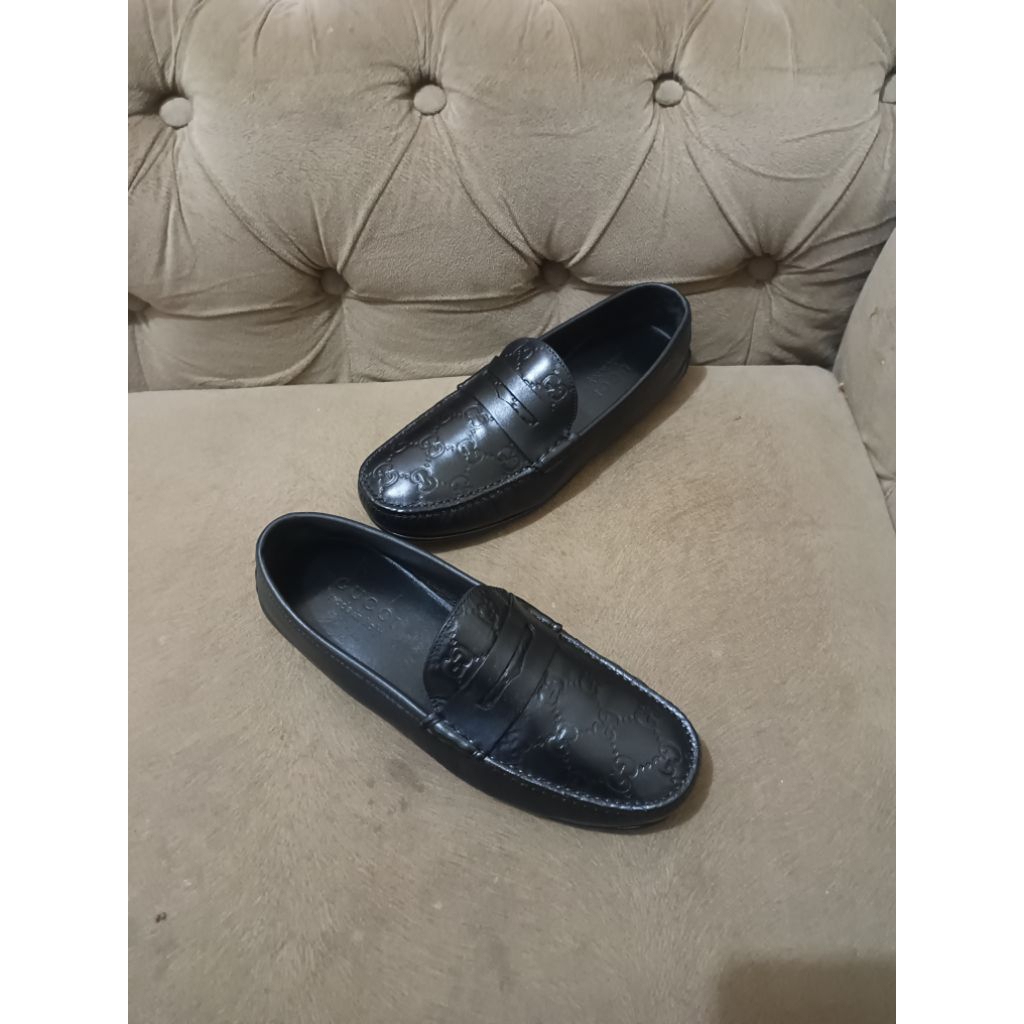 sepatu pria Guccii lofers orignal size 40 second