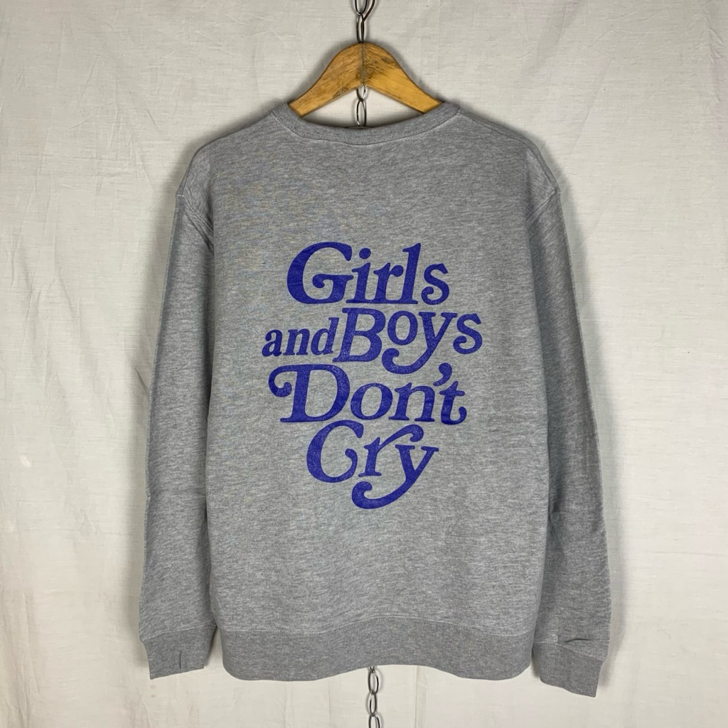 Girls Boys Dont Cry Sweatshirt Crewneck