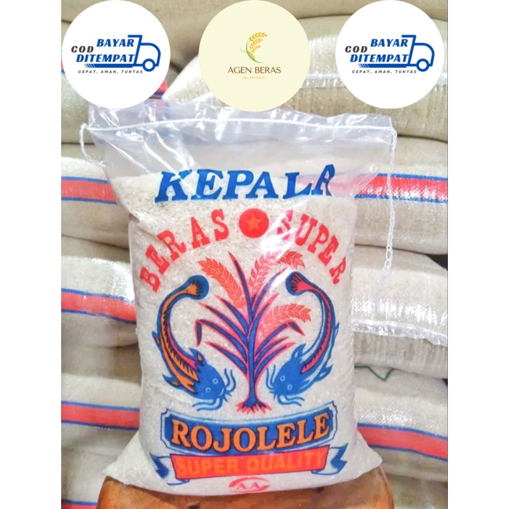 

BERAS SUPER CAP ROJO LELE 10 LEZAT PULEN