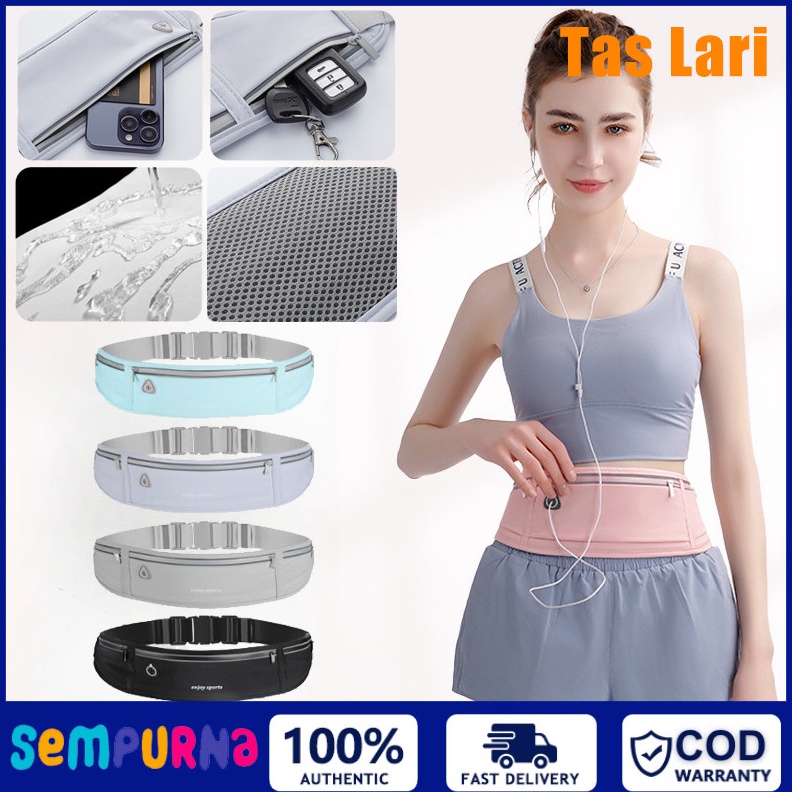 KODE P36U Tas Pinggang Olahraga Tas Ponsel Lari Peralatan Luar Ruangan Pria Dan Wanita Tas Sabuk Min