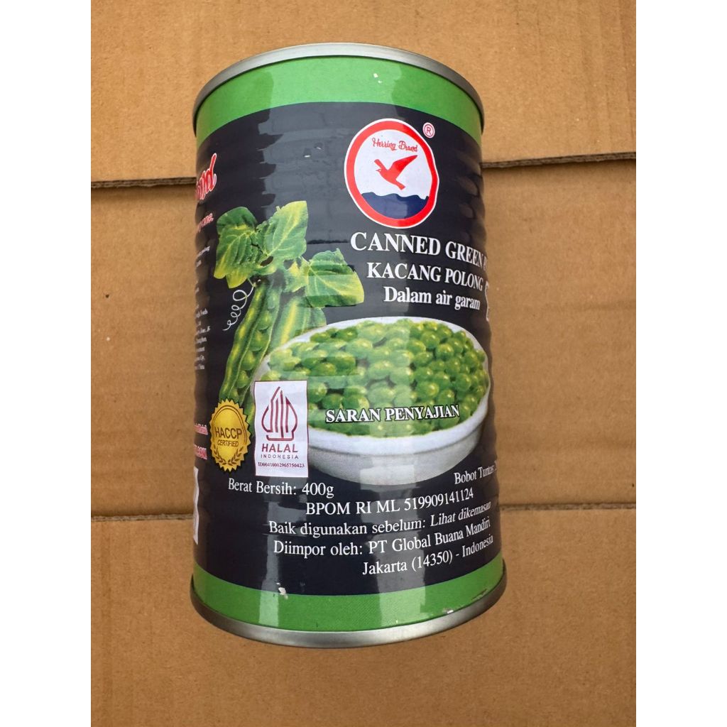 

Herring Canned Green Peas Green Peas in Can 400gr Herring Kacang Polong 400gr