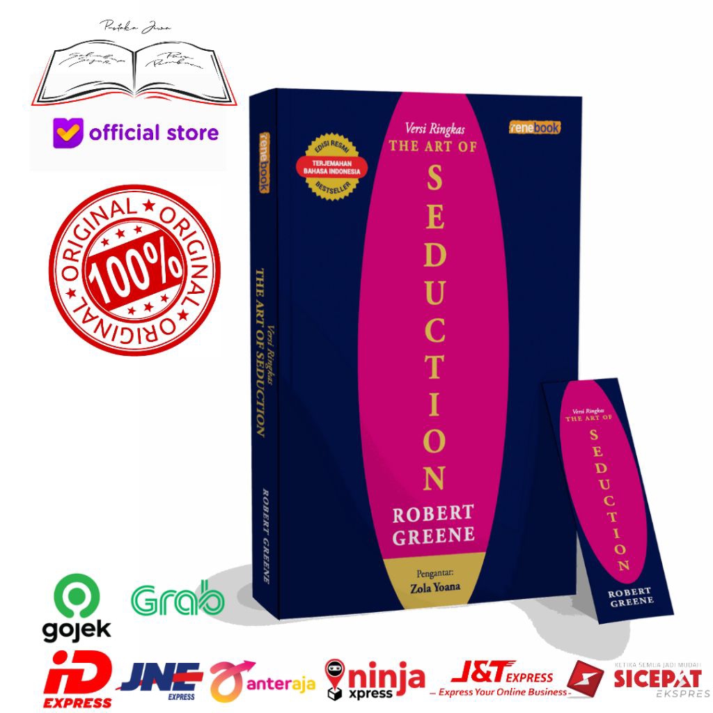 Ori Buku Versi Ringkas The Art of Seduction Terjemah Terjemahan Bahasa Indonesia Seni Muslihat Meray