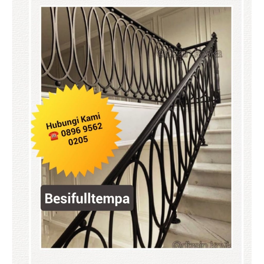 RAILING TANGGA TEMPA/OVAL