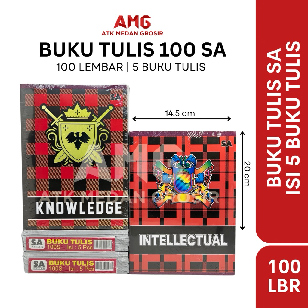 

BUKU TULIS ISI 100 LEMBAR PENDEK SA
