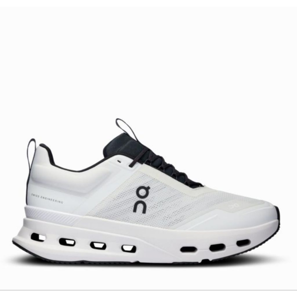ON RUNNING WOMEN'S SHOES - ON CLOUDNOVA X - WHITE/BLACK