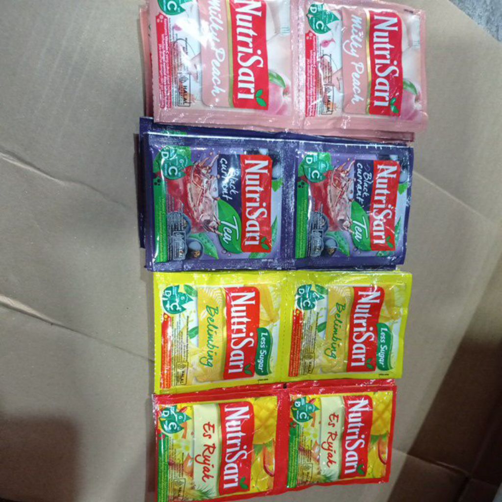 

Nutrisari minuman rasa buah isi 10 pcs