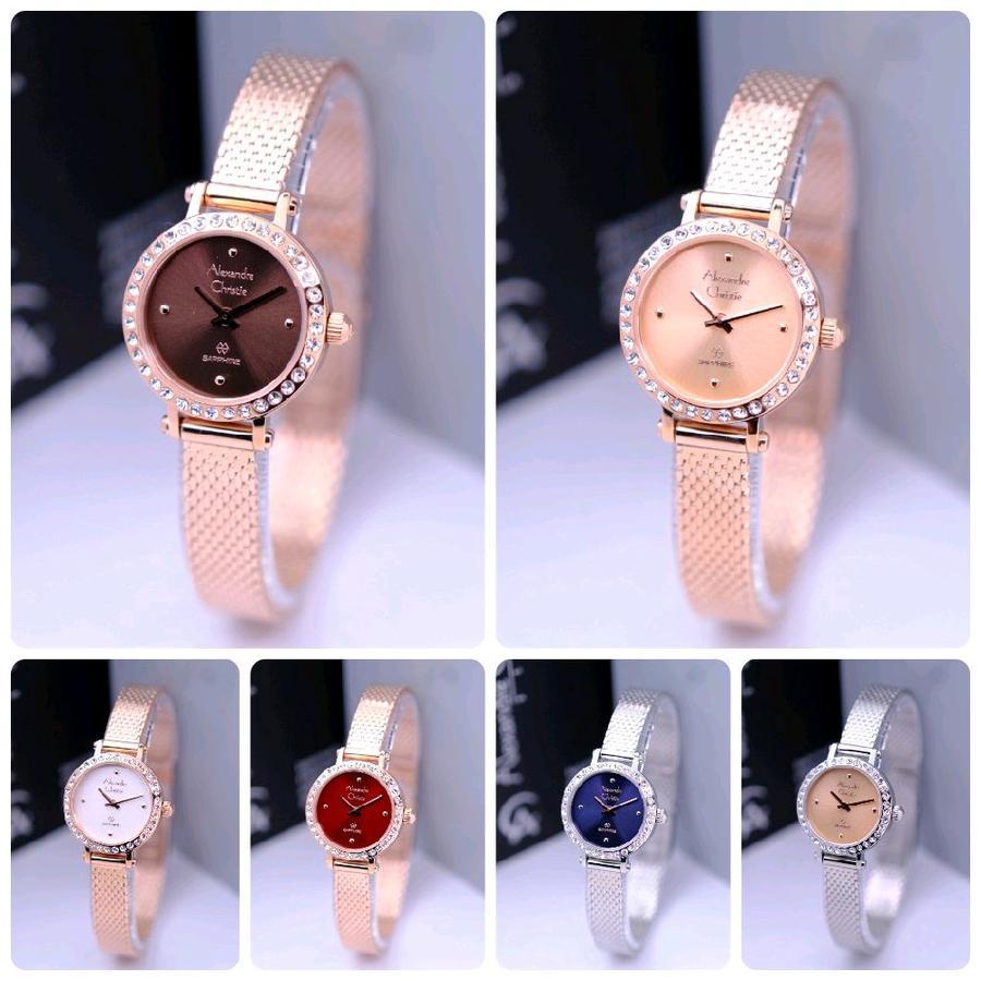 ALEXANDRE CHRISTIE 2B76 LH SAPPHIRE WANITA ORIGINAL GARANSI 1TAHUN