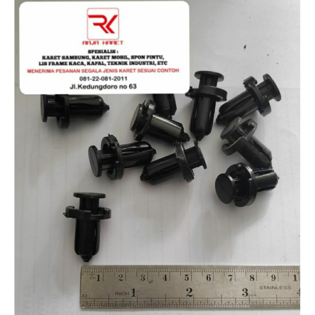 Kancing Klip Cengkeh Honda Jazz Clip Hardboard Bemper Mobil