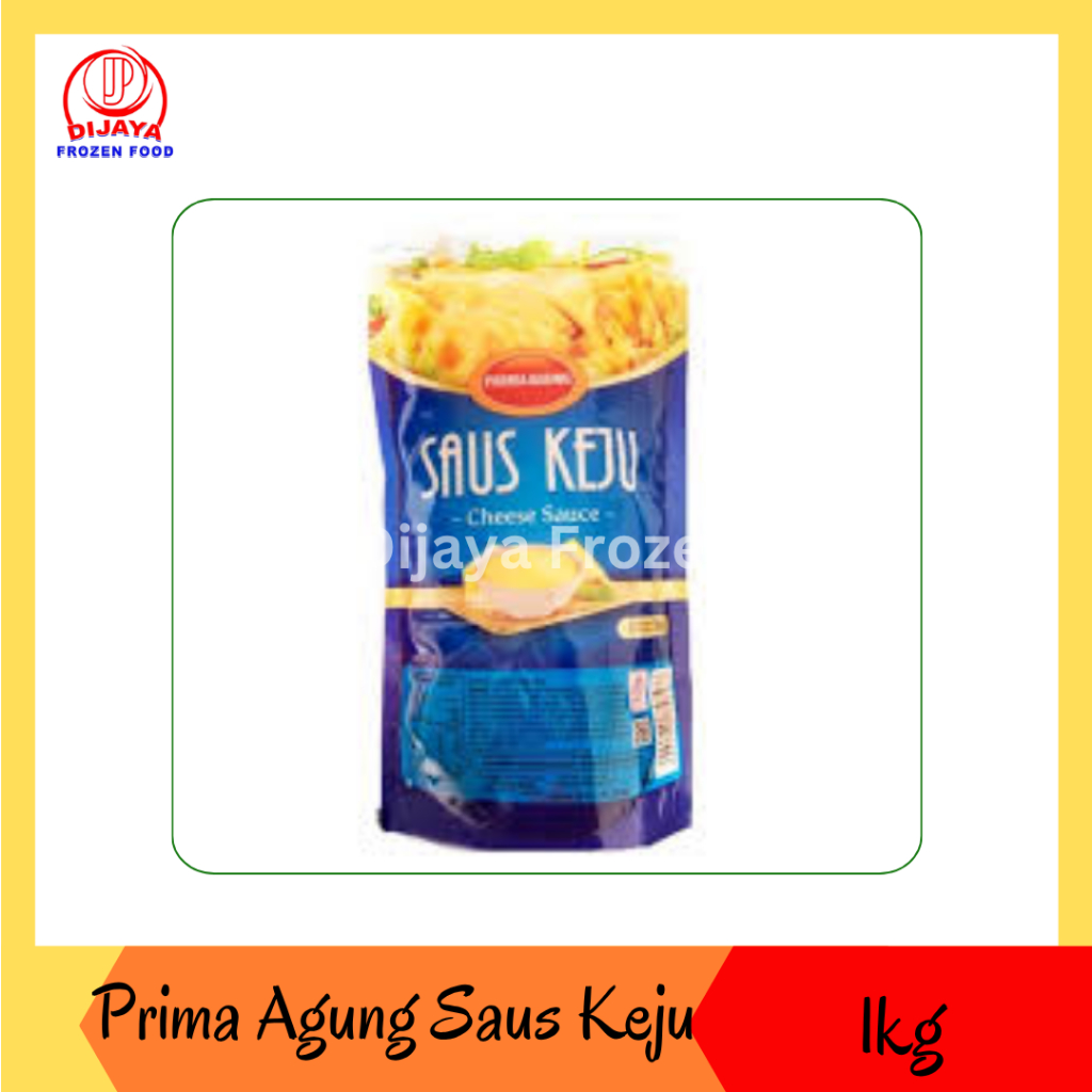 

Prima Agung Saus Keju I Saos Keju Dengan Ukuran 1kg, 500gr & 200gr