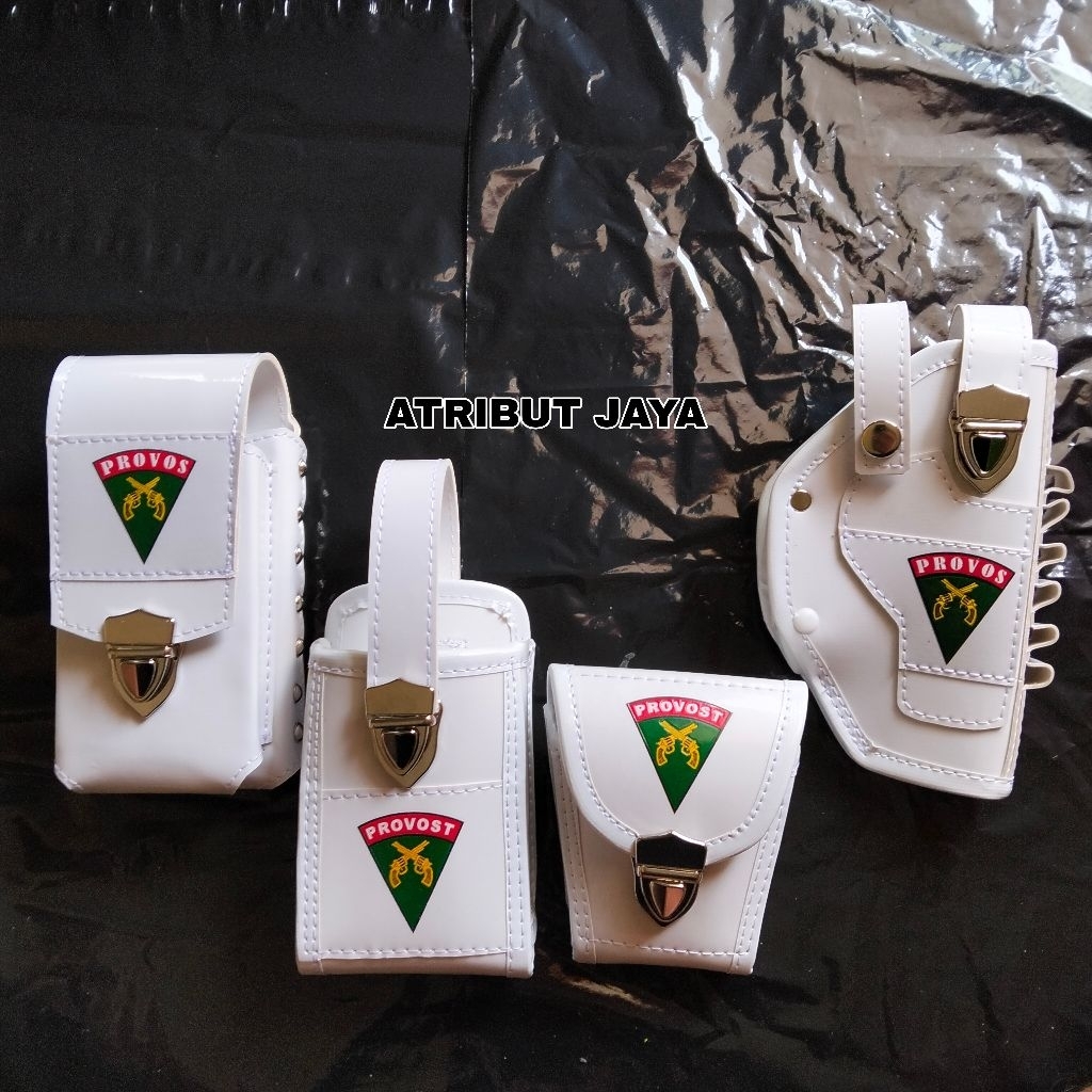 holster pinggang provos tni ad lengkap 1 set
