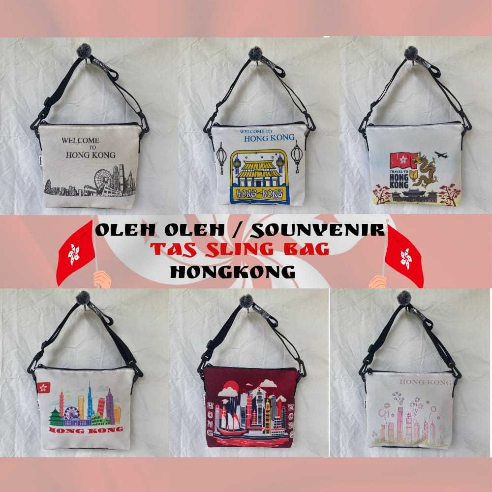 Tas Selempang Bahu Wanita Sling Bag Hongkong