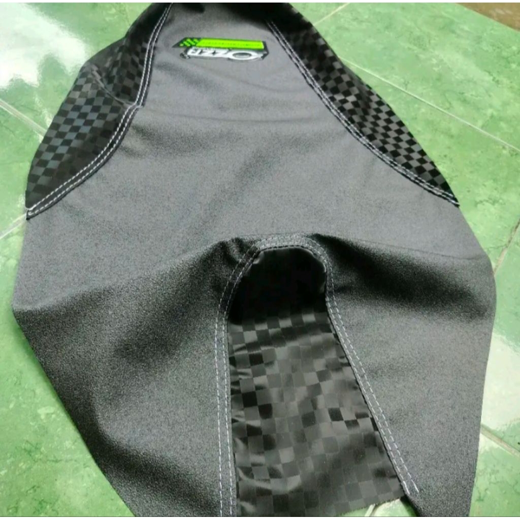 KULIT JOK MOTOR MIO ROADRACE AMPLAS MIX CATUR - Kulit Jok motor mio sporty/mio j /mio smile/ Motorcy