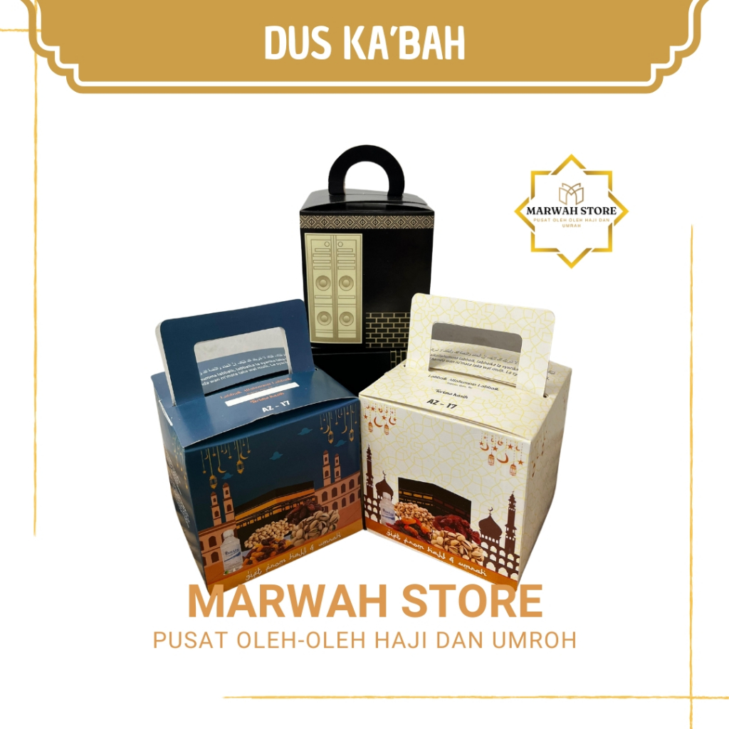

Dus Ka'bah Kosong Berbentuk kubus Unik Lucu Tempat Oleh-oleh Haji dan Umroh