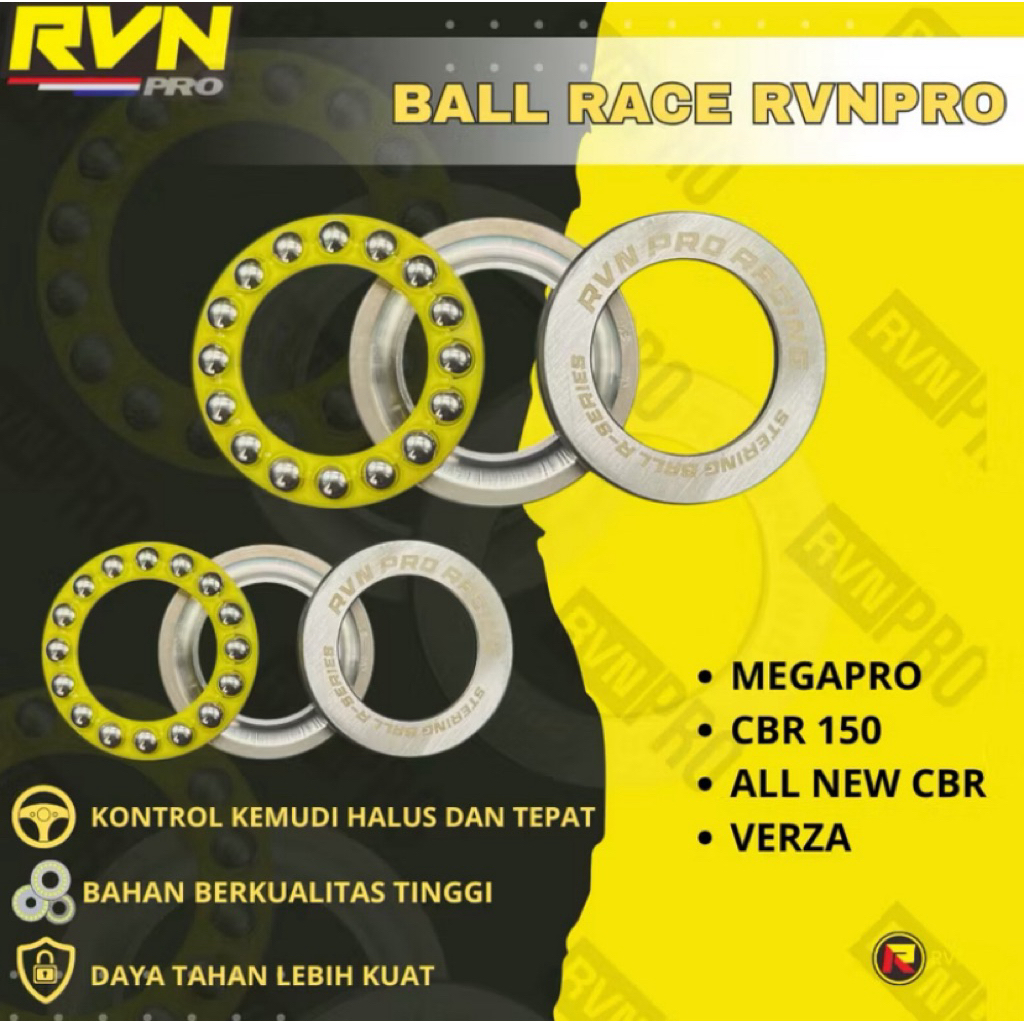 Komstir RVN Racing CBR150 Megapro Verza All New CBR Komstir BallRacePro