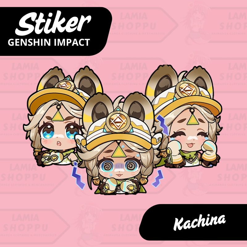 

Sticker Genshin Impact Kachina | Stiker Kachina Genshin | Sticker Kachina GI
