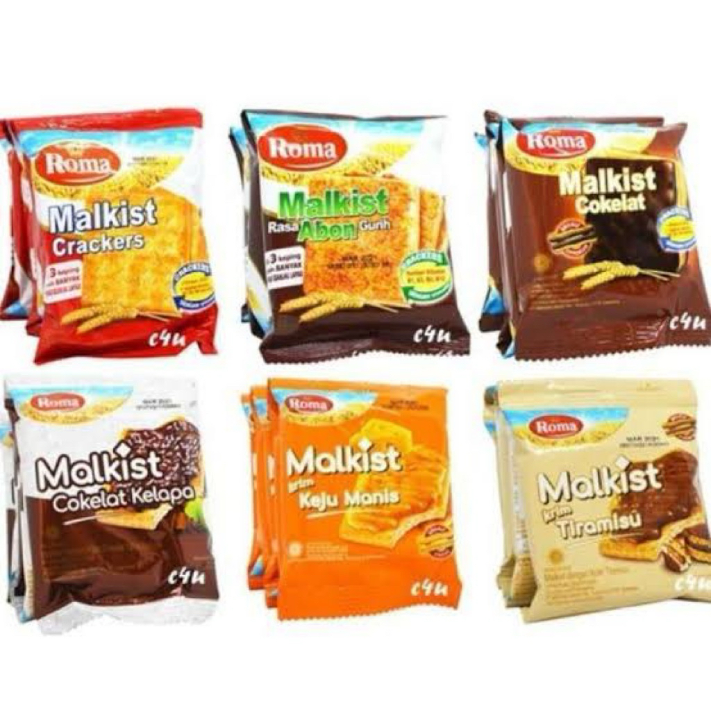 

Roma Malkist Renceng Isi 10 Bungkus