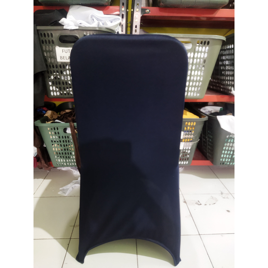 COVER KURSI FUTURA SARUNG KURSI FUTURA HITAM KETAT