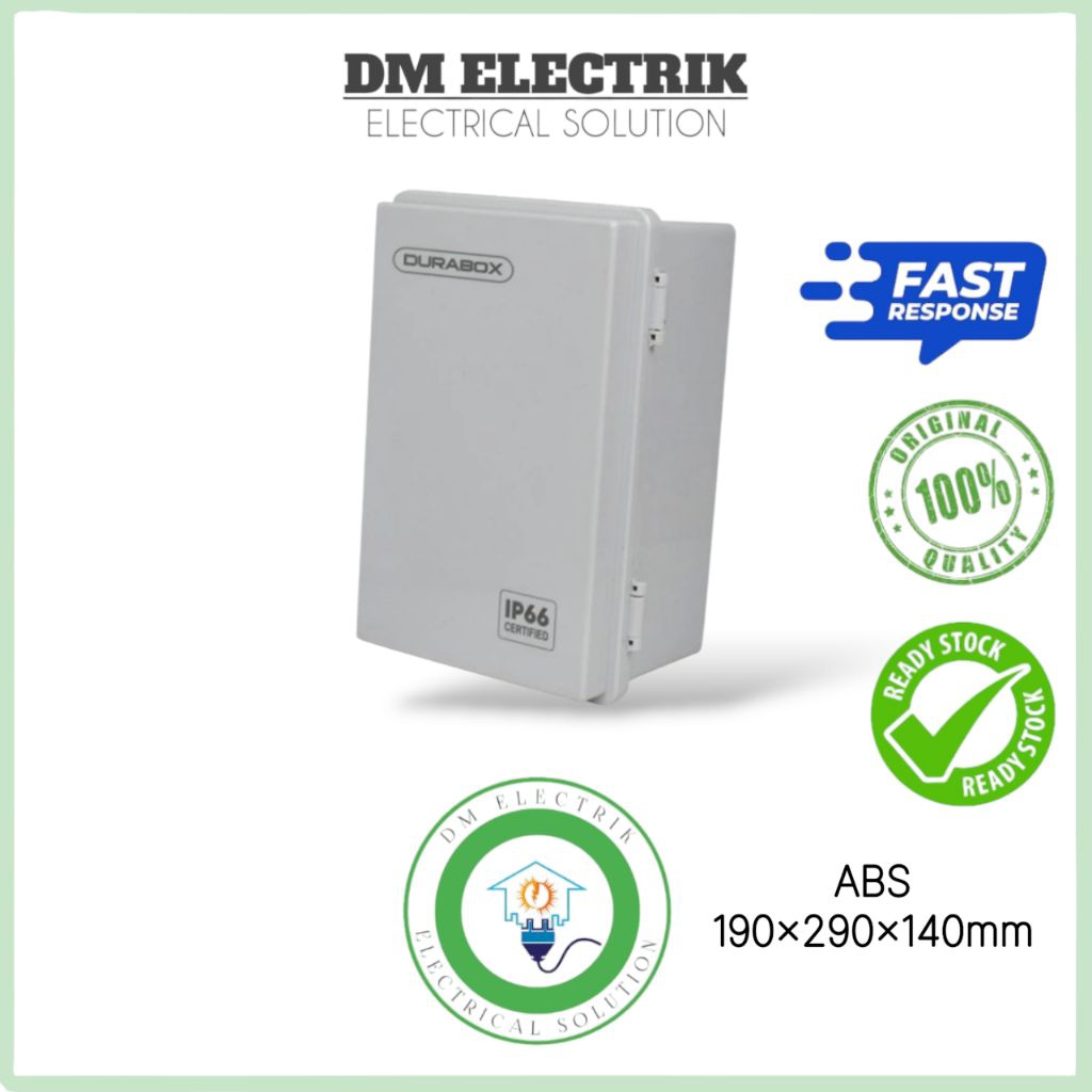 Junction Box Plastik 190x290x140mm ABS/ Box Plastik