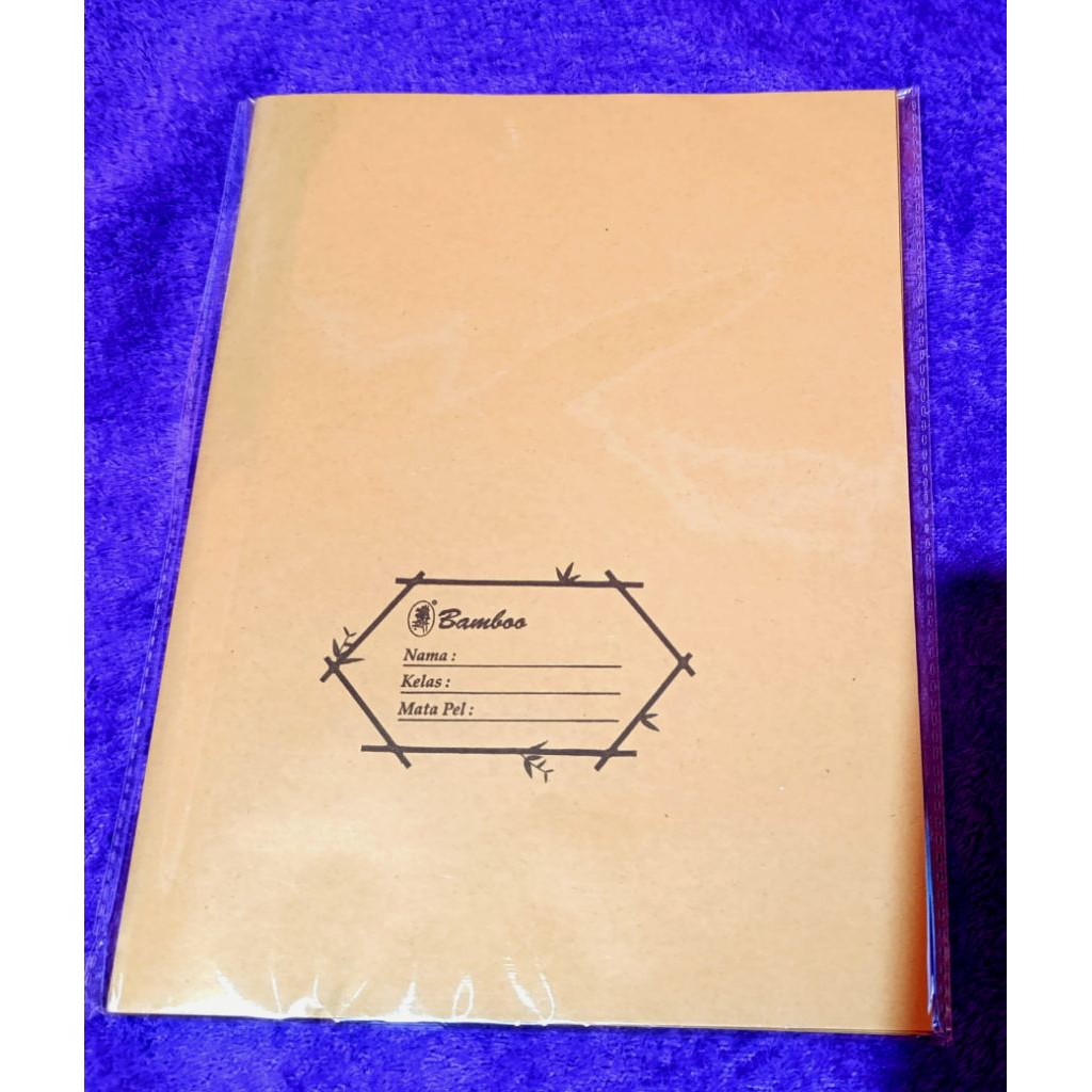 

SAMPUL KWARTO COKLAT POLOS&MOTIF ISI 10