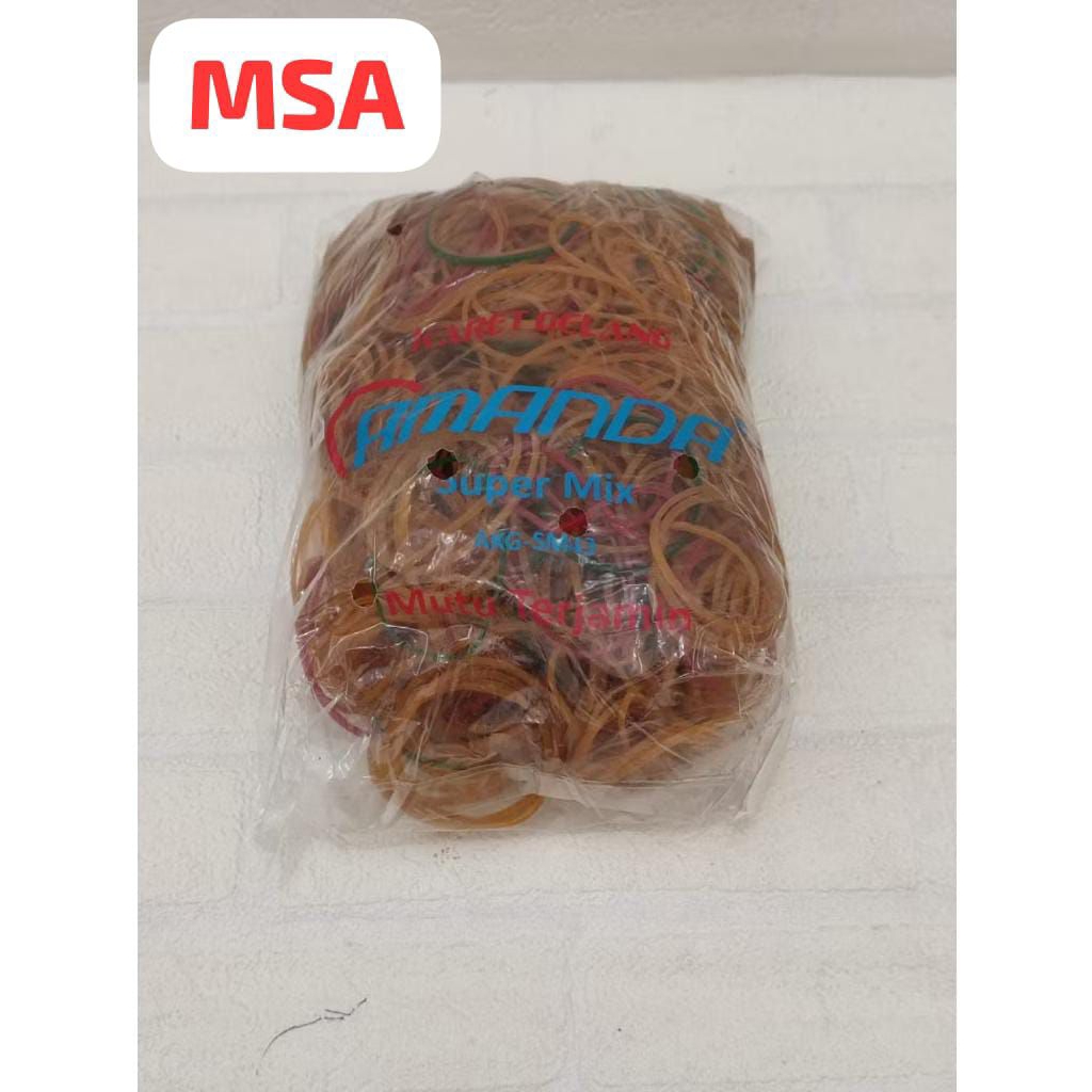 

KARET GELANG AMANDA 400GRAM /KARET BELACAN /KARET LENGKONG