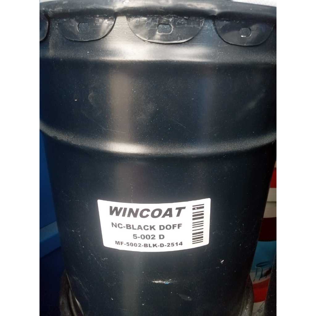 CAT DUCO NC - BLACK/HITAM DOFF MURAH 1KG