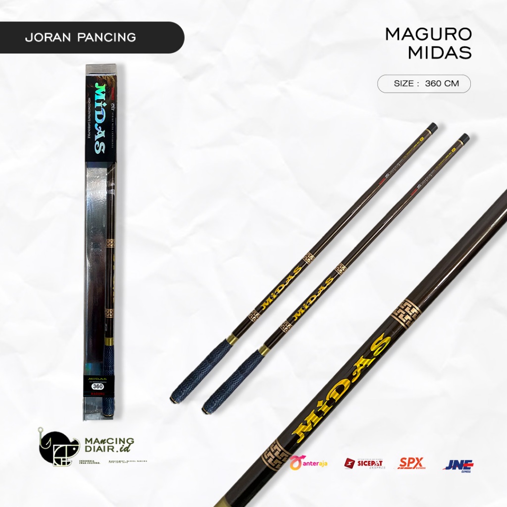 LIMITED EDITION Joran Tegek High Carbon - Maguro Midas GEN 1 || 360cm