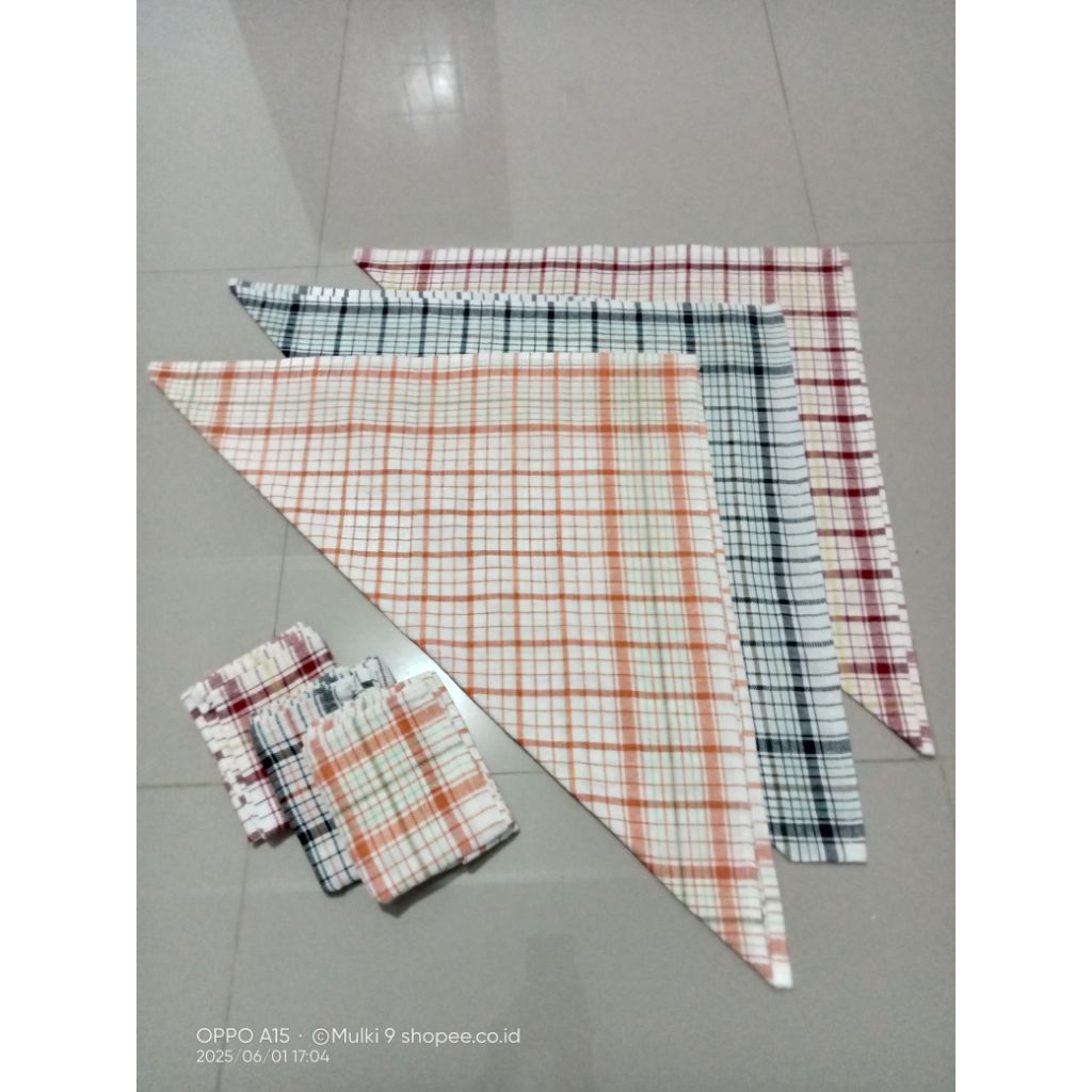 Serbet/lap piring premium full katun 60x60
