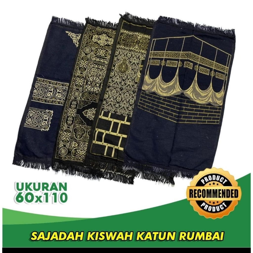 Sajadah Kiswah Katun Rumbai 1 kodi
