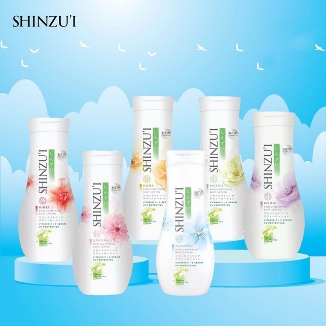 SHINZUI BODY LOTION 210ml ( UKURAN BESAR ) / SHINZUI BODY LOTION