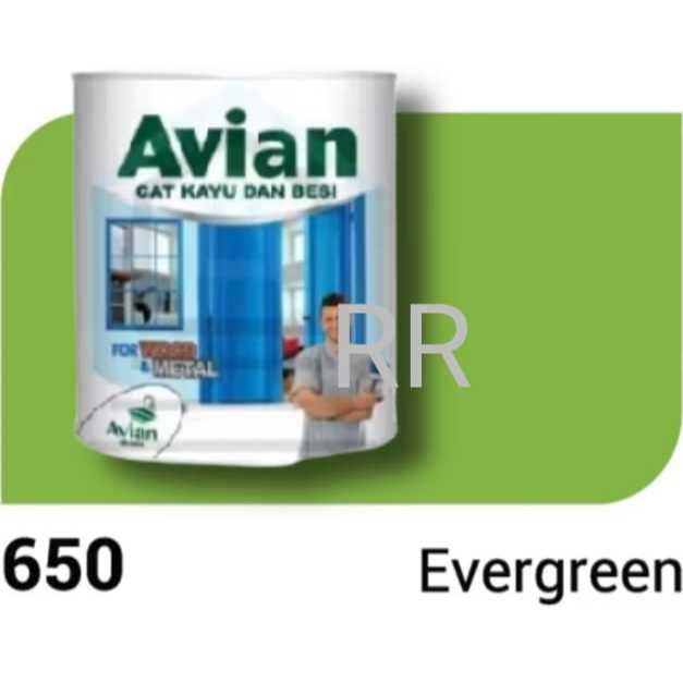 

Cat Kayu dan Besi Avian 650 warna hijau (Evergreen) Gloss Mengkilap / Cat Kayu Mengkilap