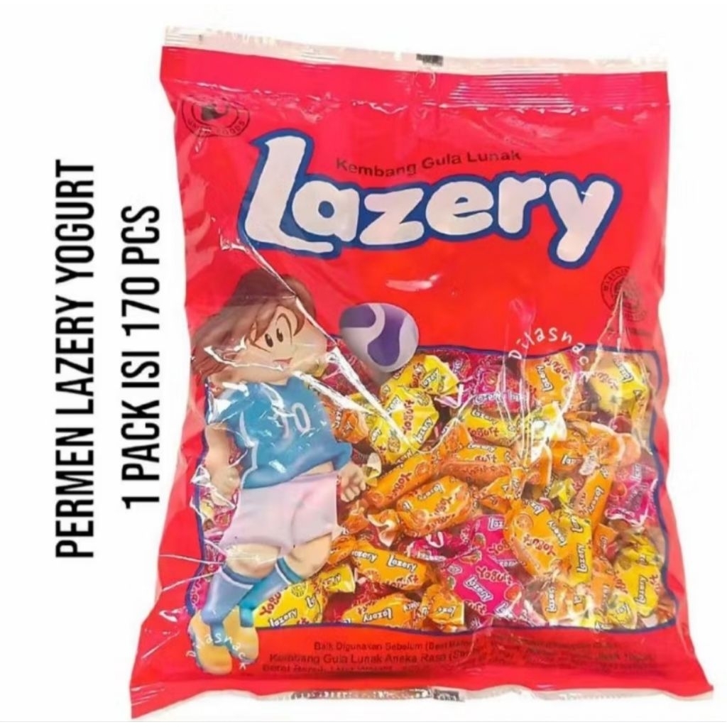 

LAZERY PERMEN YOGURT JUMBO ISI 170 PCS