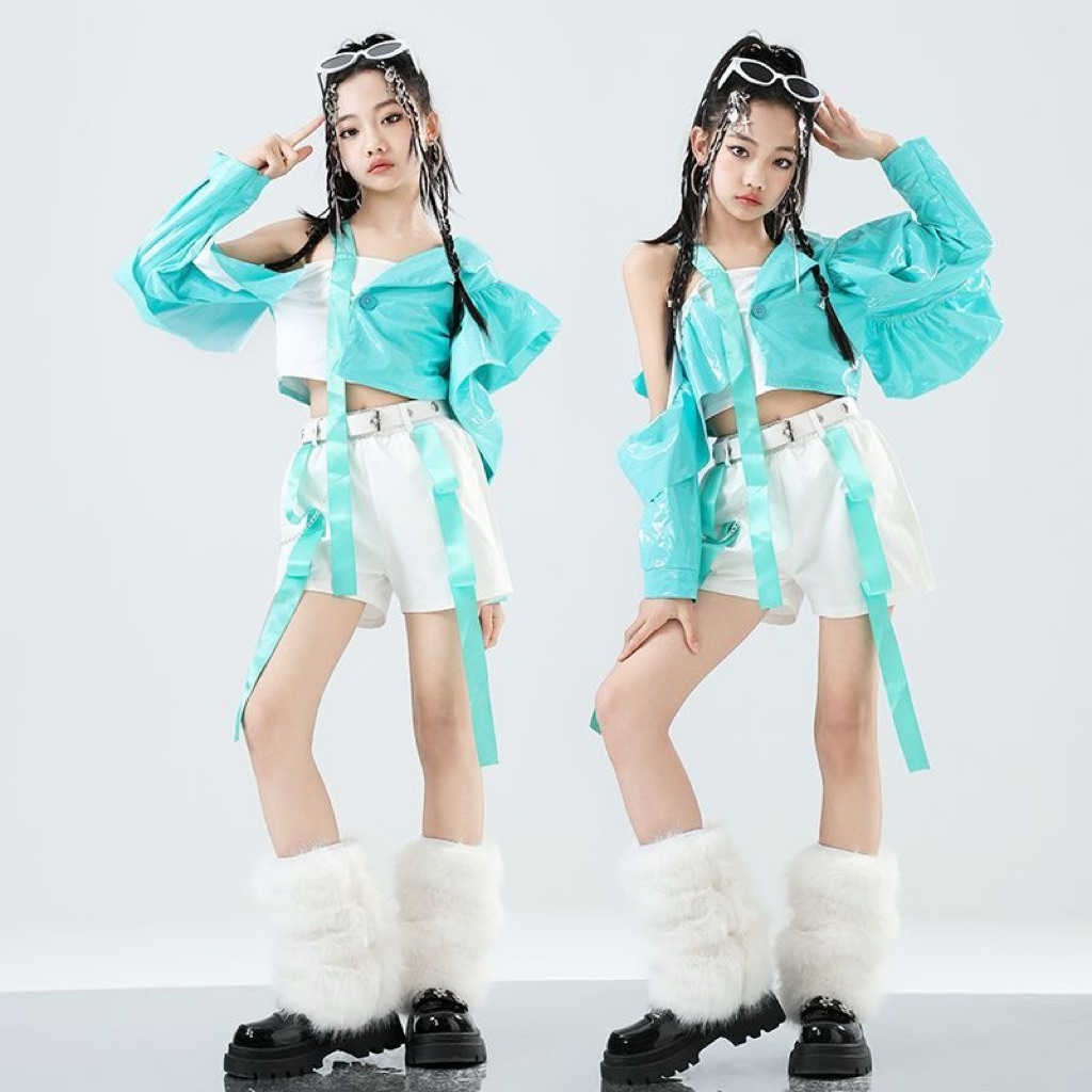 Po KOSTUM BAJU ANAK HIPHOP KPOP DANCE KOREA