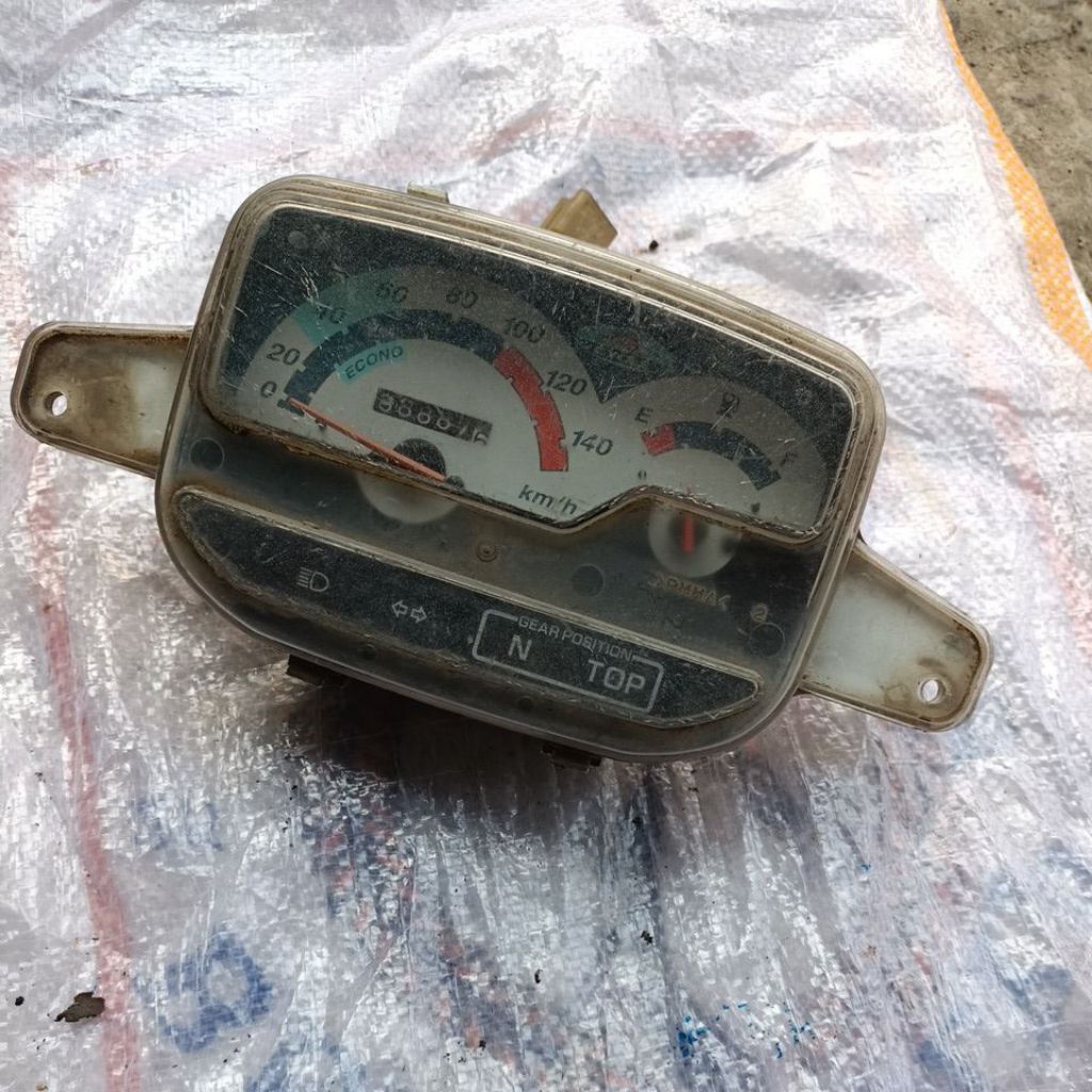 spidometer crypton Vega old bekas original