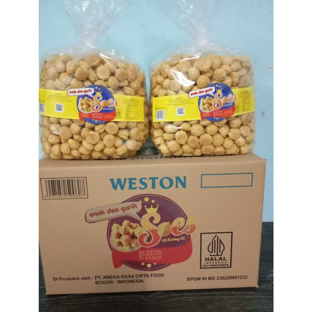 

Sehati Snack - Sus Weston Soes Tunas Cemilan Manis Crunchy | 250gr, 500gr Ecer