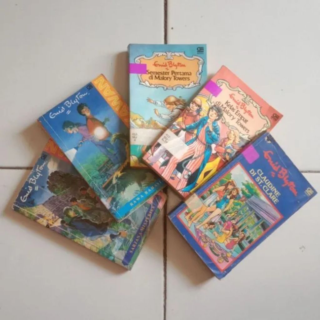 Novel Remaja ENID BLYTON Original Bekas Baca Deskripsi